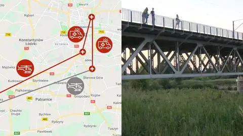 Łódzkie: jedenastolatek spadł z wiaduktu. Wozili go po całej Łodzi