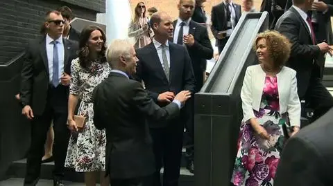 Gdańsk: William i Kate w Teatrze Szekspirowskim