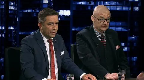 Zbigniew Gryglas i Michał Kamiński w "Kropce nad i"
