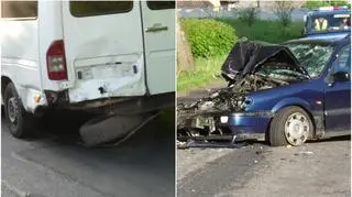Passat zderzył się z busem 