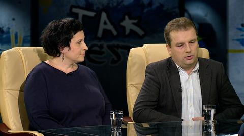 Jacek Wilk i Diduszko-Zyglewska w „Tak Jest”
