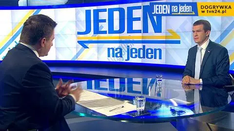 Witold Bańka w Jeden na jeden