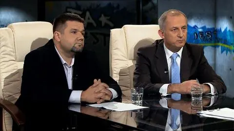 Piotr Piotrowski i Sławomir Neumann w Tak jest