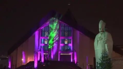 Iluminacje na gdańskim kościele. To msza św. za pracowników Energy
