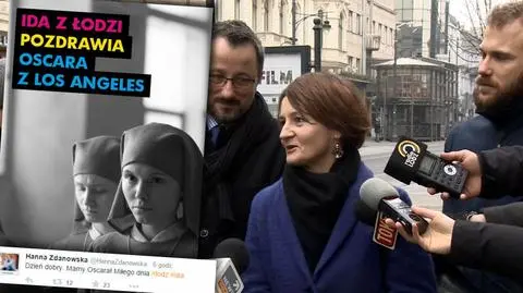 Łódź cieszy się z Oscara dla "Idy"