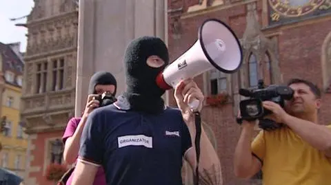 "Marsz kominiarek" we Wrocławiu 