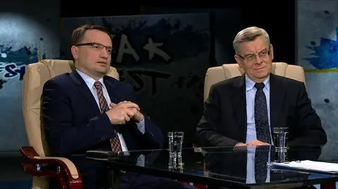 Zbigniew Ziobro i Tomasz Nałęcz w programie Tak jest