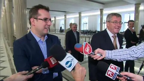 Ryszard Czarnecki i Przemysław Czarnecki w sejmie