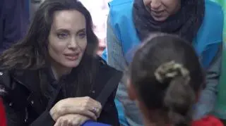 Angelina Jolie odwiedziła obóz Zaatari w Jordanii