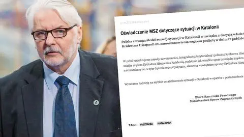 Kataloński parlament w piątek zagłosować za ogłoszeniem niepodległości (materiał z 27.10.2017)