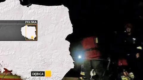 Do potoku płynącego przez Dębicę na Podkarpaciu wpadł mężczyzna