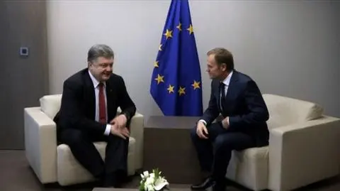 Poroszenko dzwoni do Tuska. Chce misji UE w Donbasie
