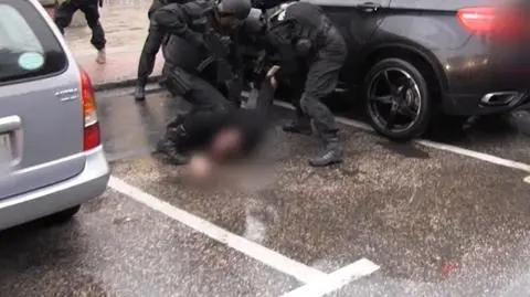 Gang samochodowy rozbity. Policjanci CBŚP w akcji