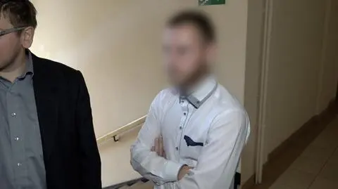 Dominik nie krył zadowolenia po ogłoszeniu wyroku