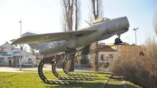 Samolot stał się znakiem rozpoznawczym Andrychowa