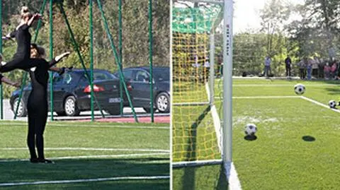 Nowe boisko w Opaleniu 