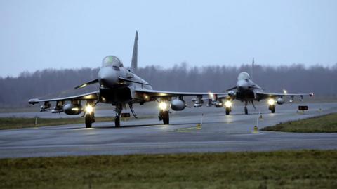 Hiszpańskie myśliwce Eurofighter Typhoon w państwach bałtyckich