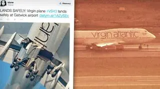 Boeing 747 linii Virgin Atlantic miał problem z podwoziem