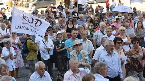 Protest KOD w Krakowie