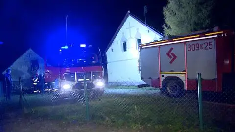 Racławice Małe. Pożar w domu jednorodzinnym, nie żyje 43-latek