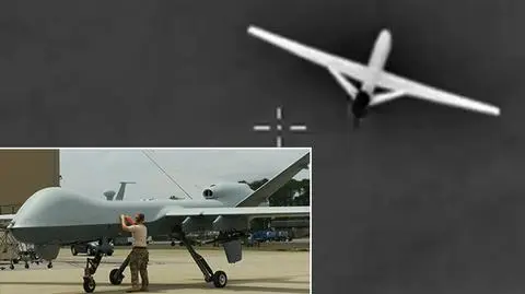 Amerykański dron na celowniku Rosjan