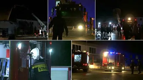 w Barczewie ocalał magazyn z gotowymi meblami