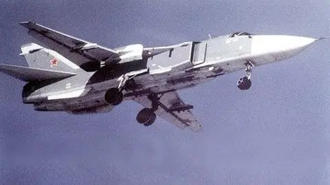 Podczas wizyty Putina niedaleko spadł Su-24