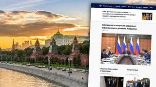 Celem ataku była strona administracji Władimira Putina