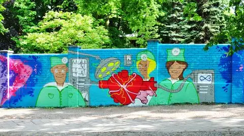 Graffiti krzyczy: oddaj serce!