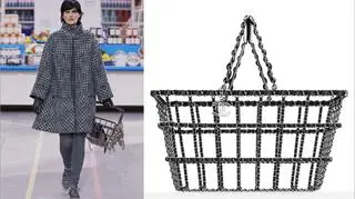 Najnowszy hit domu mody Chanel - torebka jak koszyk z supermarketu. Z wybiegu trafiła do sklepów