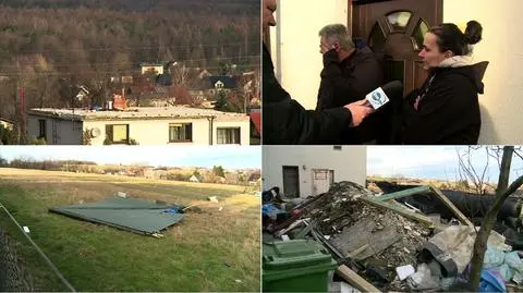 Skończyli remont domu. Przyszedł halny i po dachu