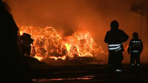 Kpt. Andrzej Pilny o akcji gaśniczej w Żorach