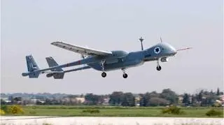 Dron Heron TP od Israel Aerospace Industries, jeden z największych w izraelskiej ofercie