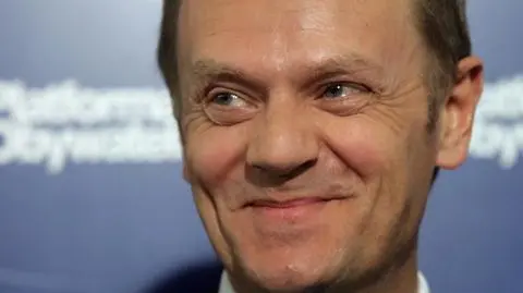 Tusk: premier to berbeć w piaskownicy