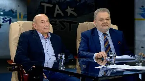 dr Leszek Melibruda i prof. Zbigniew Izdebski w Tak Jest