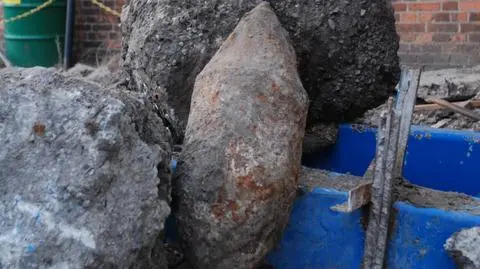 100-kilogramową bombę 
lotniczą znaleziono w Gdyni
