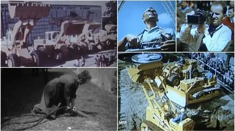 Tańczące koparki i polski kret. Tak kiedyś wyglądały targi budowlane
