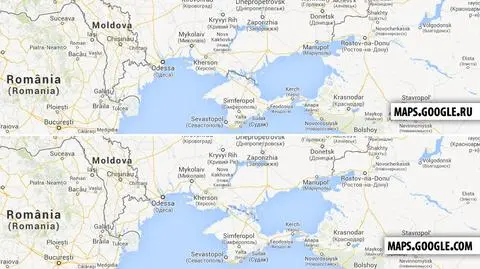 Google uznał aneksję Krymu. Zmiany na mapach