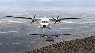 Ostrzelana maszyna bez skutku poszukiwała zaginionych pilotów