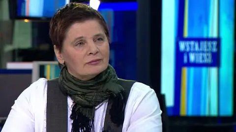 Janina Ochojska była gościem "Wstajesz i wiesz" w TVN24 