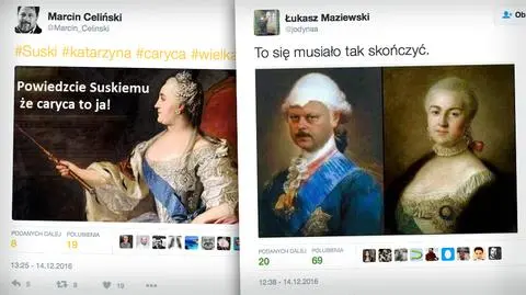 Poseł Suski dopytuje o tajemniczą carycę. Internet odpowiada memami