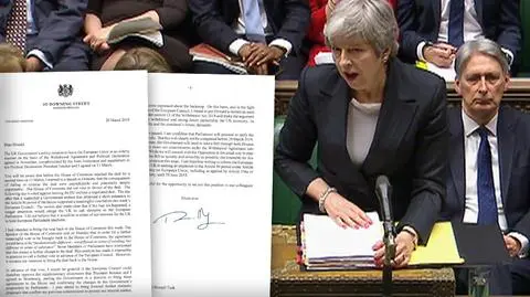 Theresa May zwróciła się z prośbą o opóźnienie brexitu do Donalda Tuska