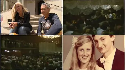 Pani Dorota i pan Piotr 30 lat temu i dziś