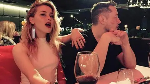 Amber Heard i Elon Musk relacjonują randkę