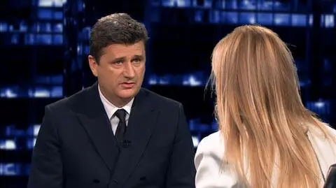 Gościem "Kropki nad i" był Janusz Palikot 