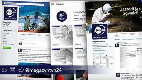 Magazyn TVN24 na Facebooku, Instagramie i Twitterze
