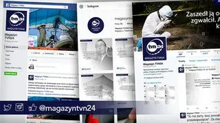 Magazyn TVN24 w mediach społecznościowych