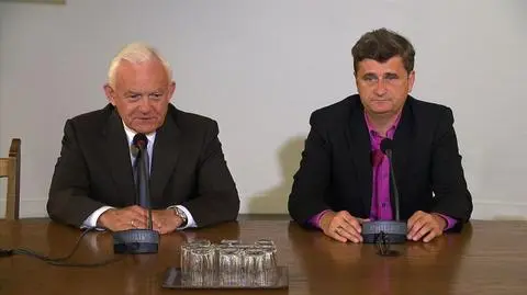 Konferencja Leszka Millera i Janusza Palikota