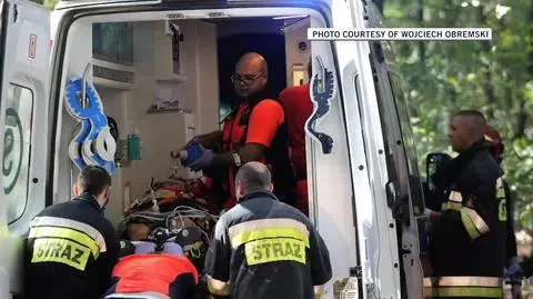 A boy was crushed by a branch during a PE lesson. After two weeks in coma, Kuba has died