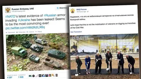 MSZ Rosji aktywnie w sieci